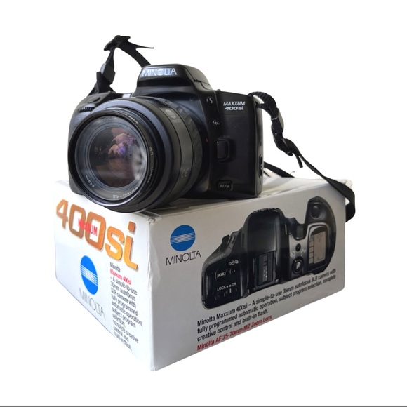 35mm Slr Minolta Maxxum 400si Review 400si Camera Minolta Maxxum